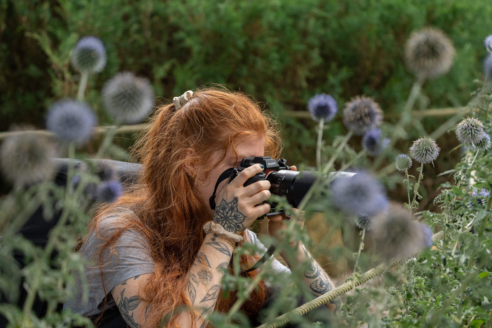 Michelle & Marcel bei der Arbeit